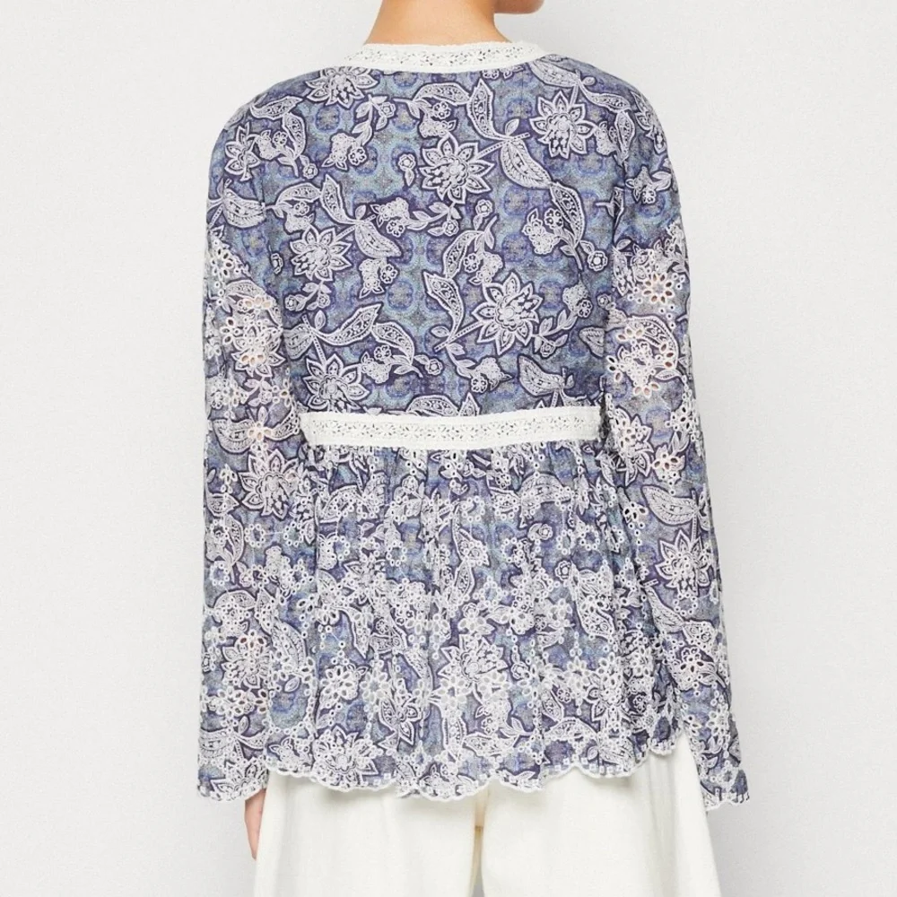 Free People |  Anissa Bed Jacket NWT - Picture 7 of 7